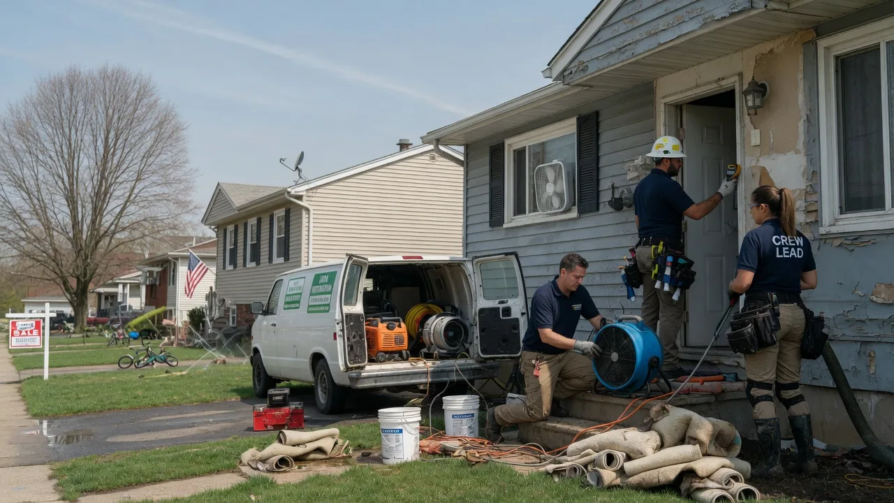 Flood Cleanup in Pottersdale, PA near me