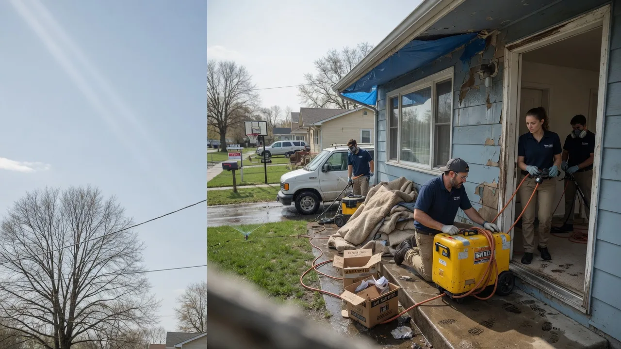 Basement Flood Cleanup in Pottersdale, PA near me